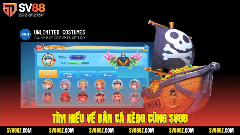 Tìm hiểu về bắn cá xèng cùng SV88