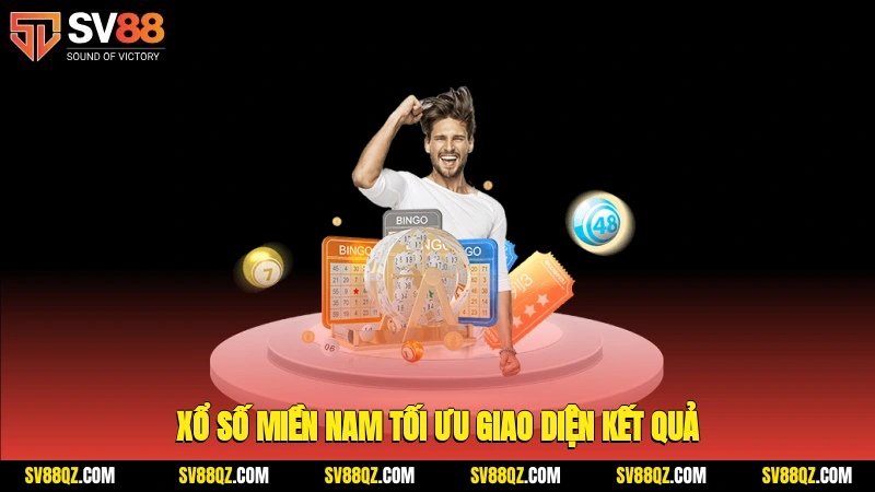 Xổ số Miền Nam tối ưu giao diện kết quả